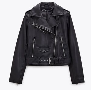 NWOT Zara Leather Jacket